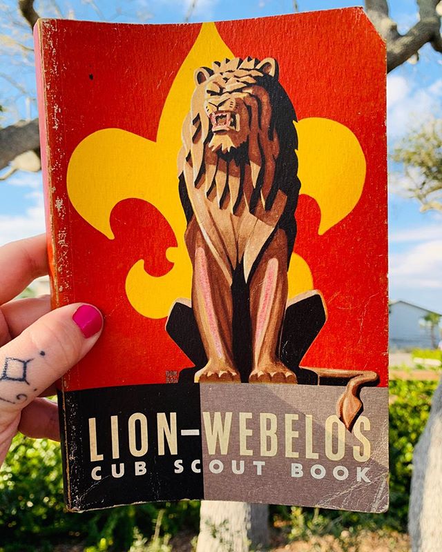 1957 Lion-Webelos Cub Scout Book